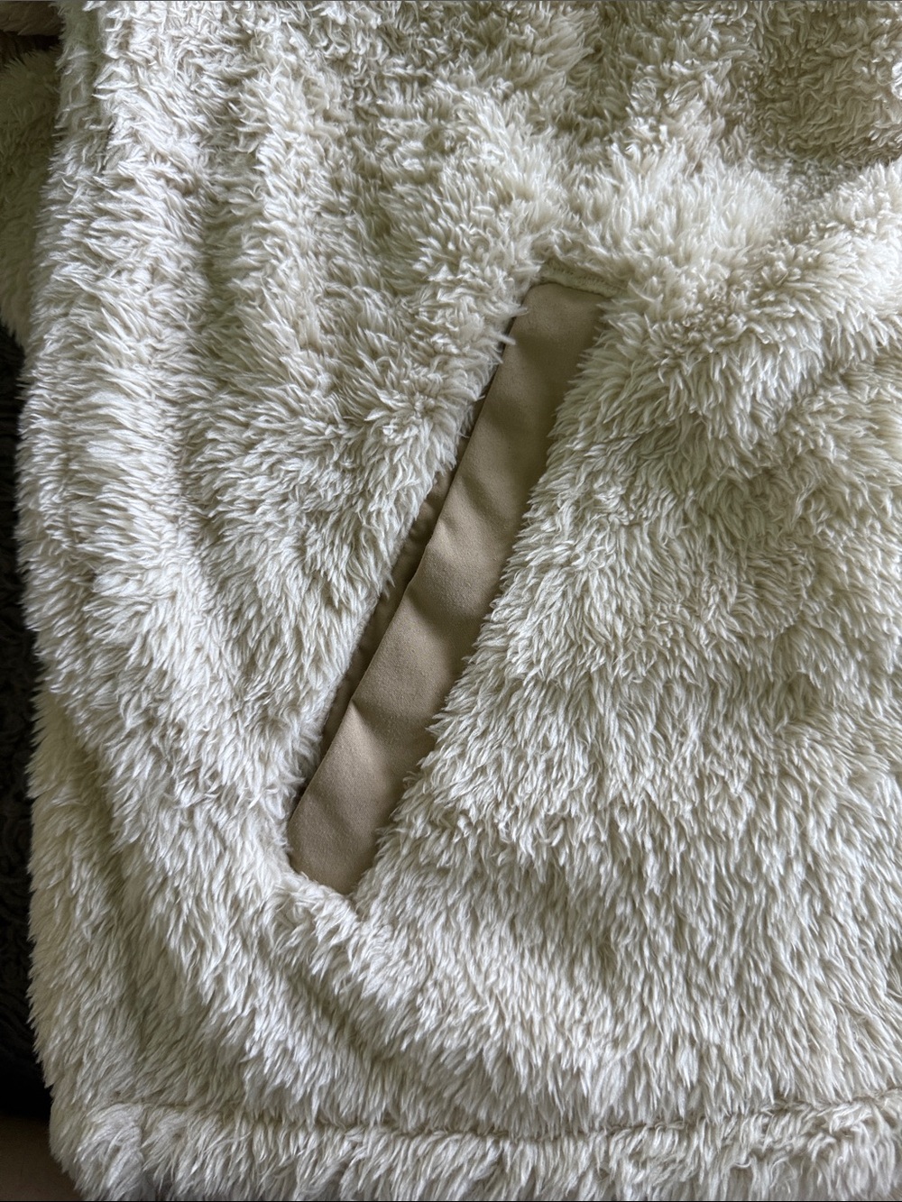 THE NORTH FACE FURRY FLEECE PULLOVER TOP WOMEN'S - Picture 8 of 11